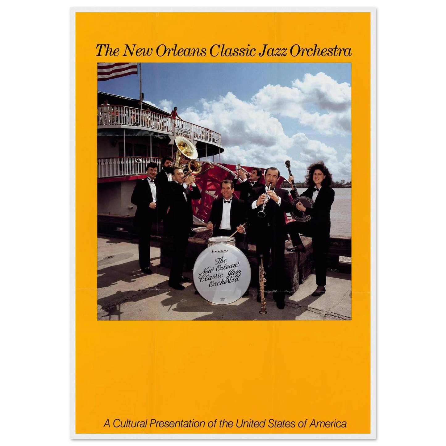 The New Orleans Classic Jazz Orchestra Art Print | US Information Agency-Quipham Collections