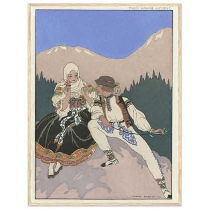 Le Langage des Fleurs (1921) Art Print | George Barbier-Quipham Collections