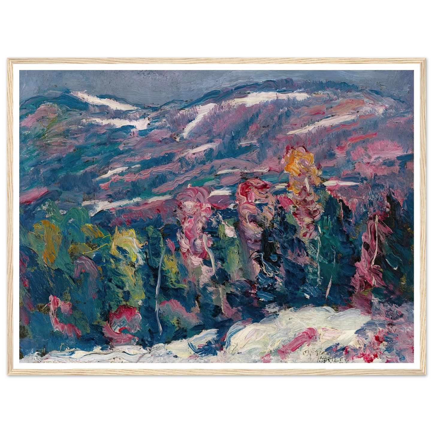 Song Of Winter Art Print | Marsden Hartley-Quipham Collections