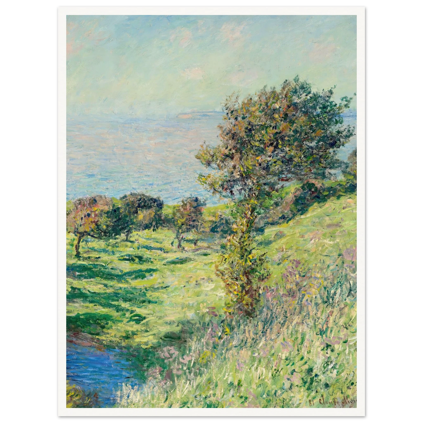 Coup de vent (1881) Art Print | Claude Monet-Quipham Collections