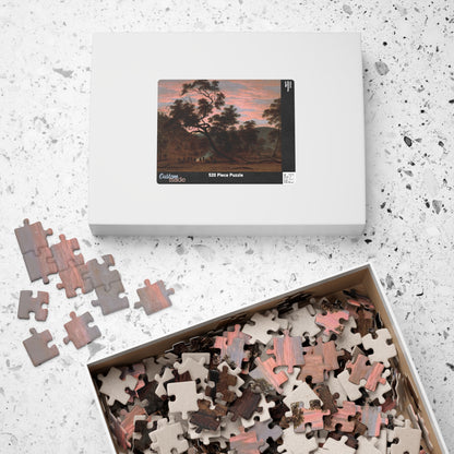 A corroboree of natives in Mills Plains Puzzle | John Glover-Quipham Collections