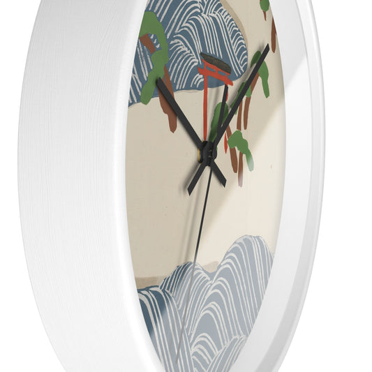 Suminoe Wall Clock | Kamisaka Sekka-Quipham Collections