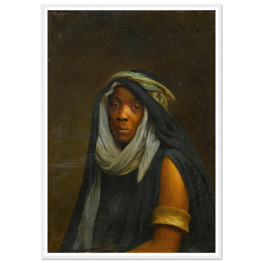 The black servant girl Art Print | Jean Leon Gerome-Quipham Collections