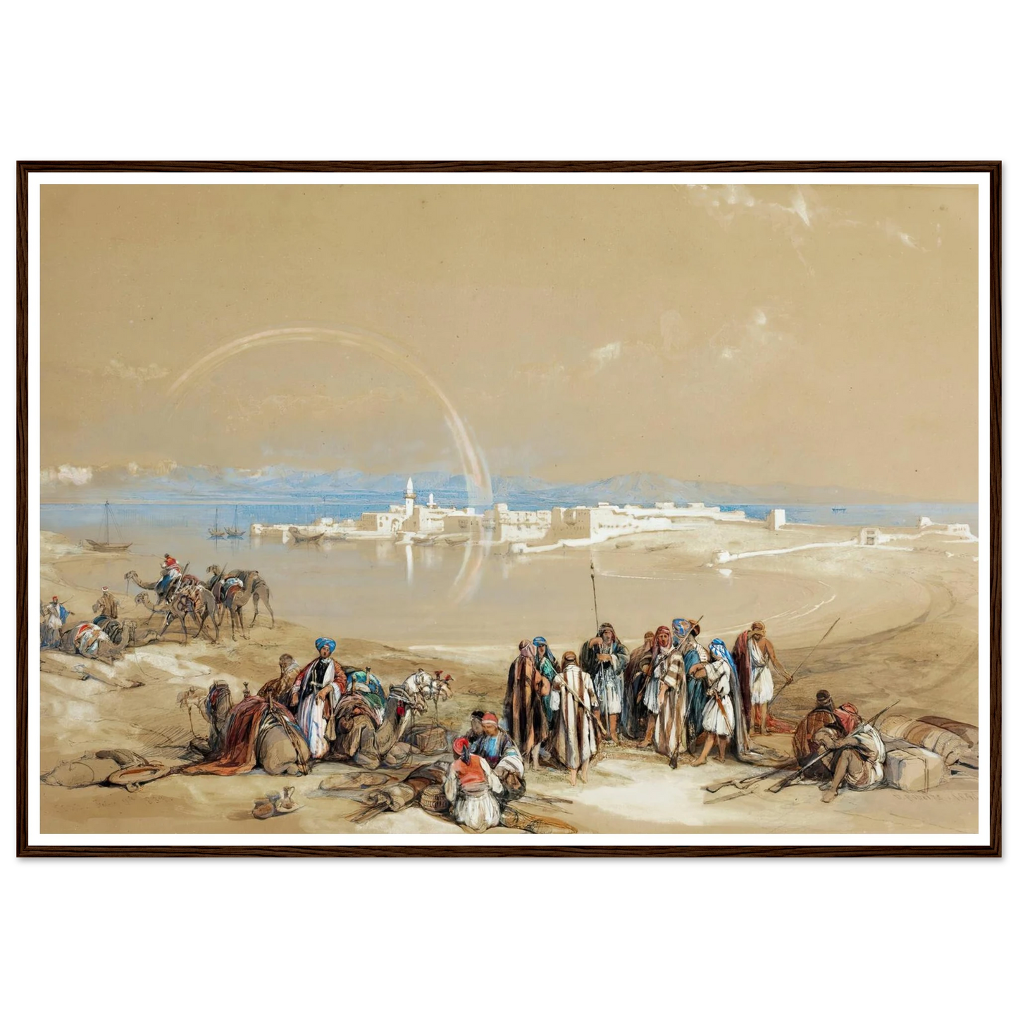 Suez (1840) Art Print | David Roberts-Quipham Collections