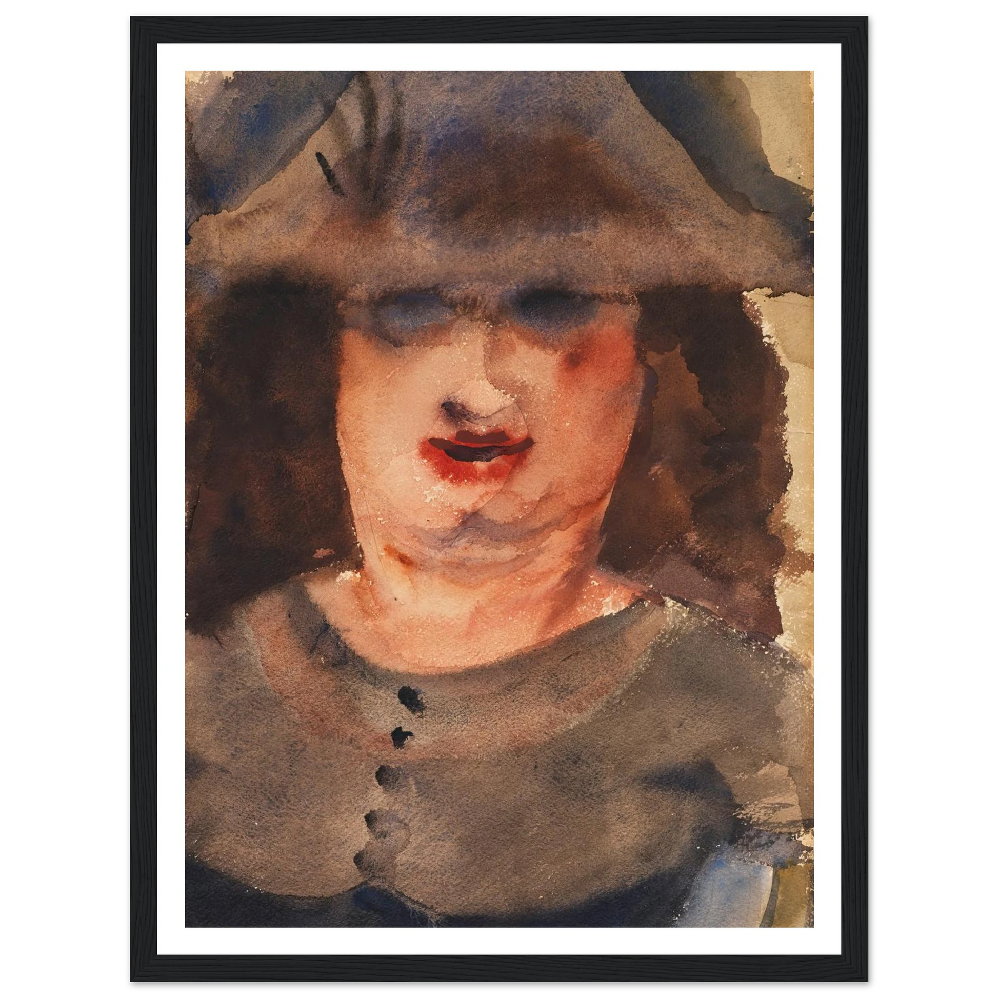 Frau (1925) Art Print | Paul Kleinschmidt-Quipham Collections