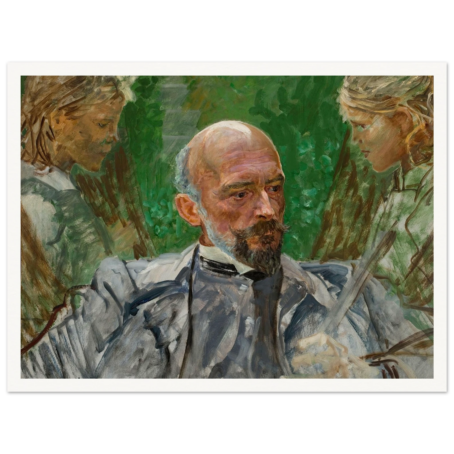 Artist and muses Art Print | Jacek Malczewski-Quipham Collections