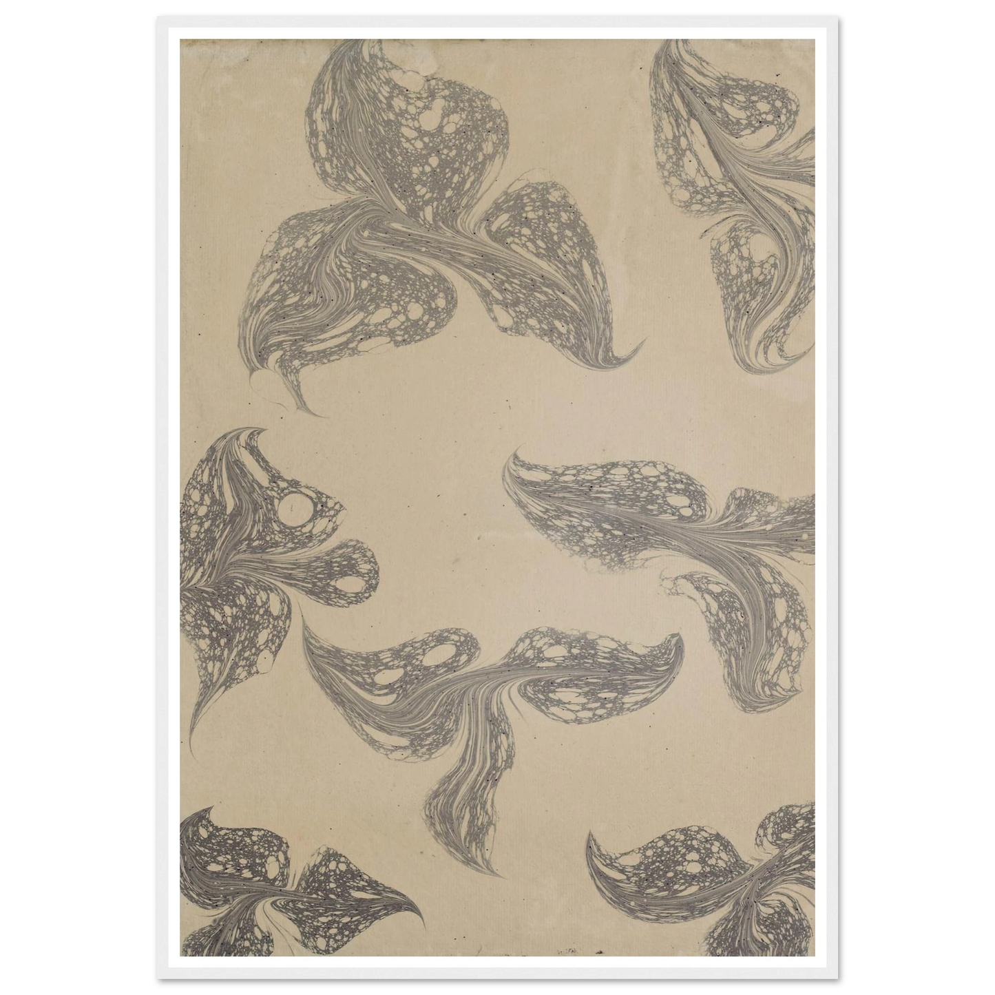 Fantasiemarmorpapier (1890) Art Print | Anker Kyster-Quipham Collections