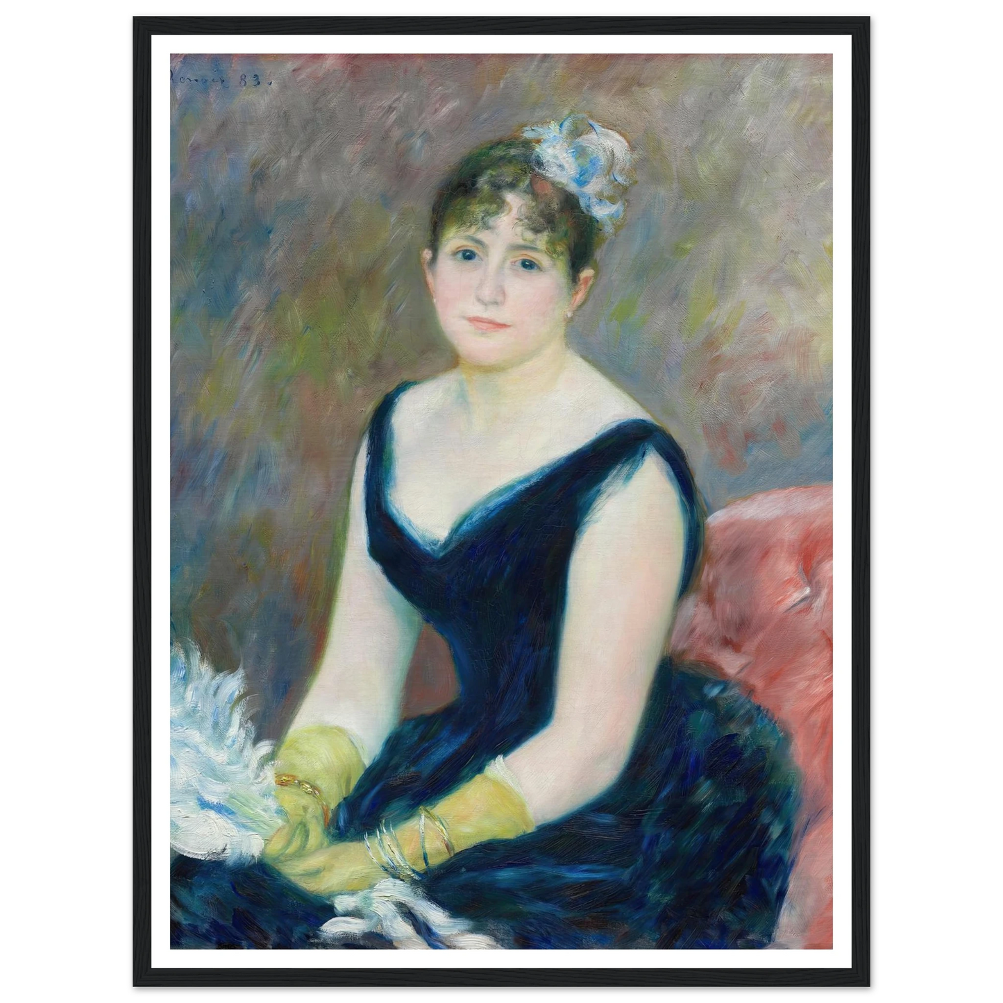 Madame Léon Clapisson (1883) Art Print | Pierre Auguste Renoir-Quipham Collections