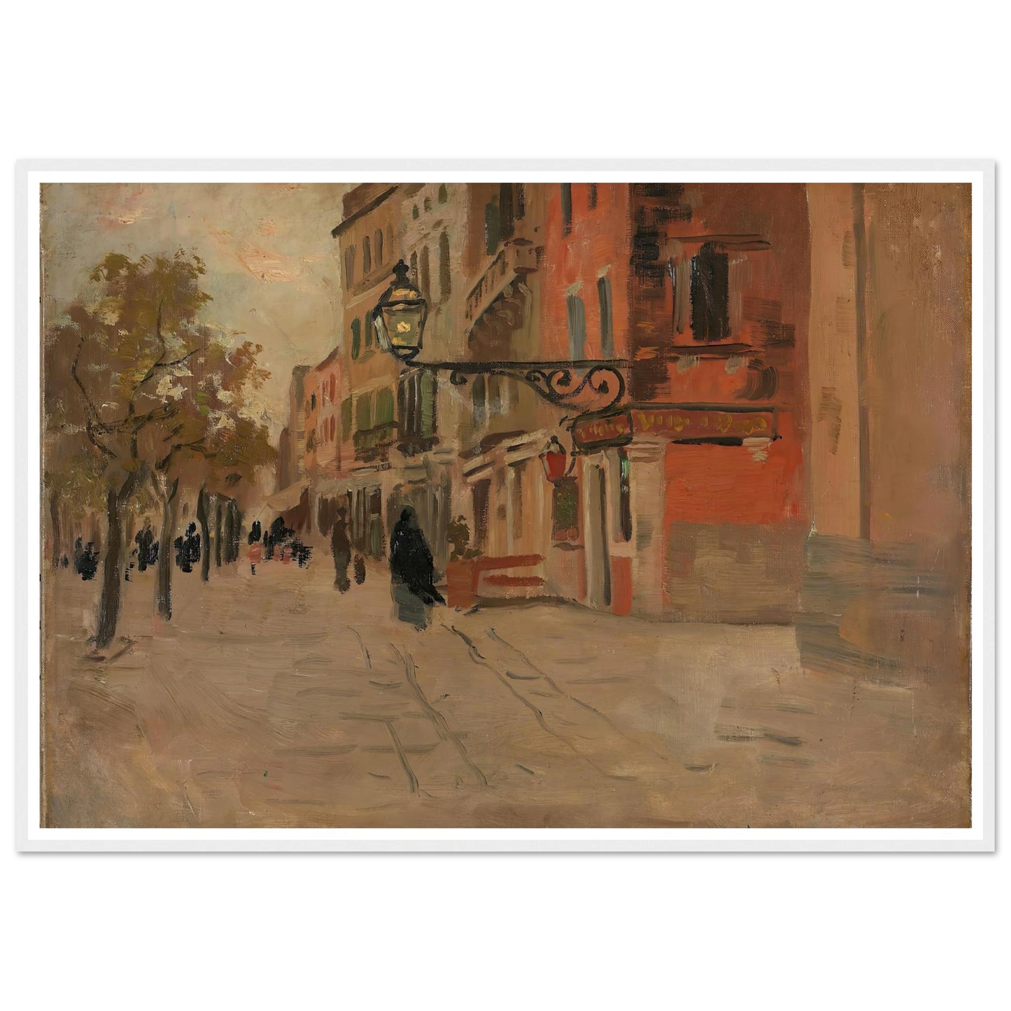 Street in Venice (1894) Art Print | Frits Thaulow-Quipham Collections