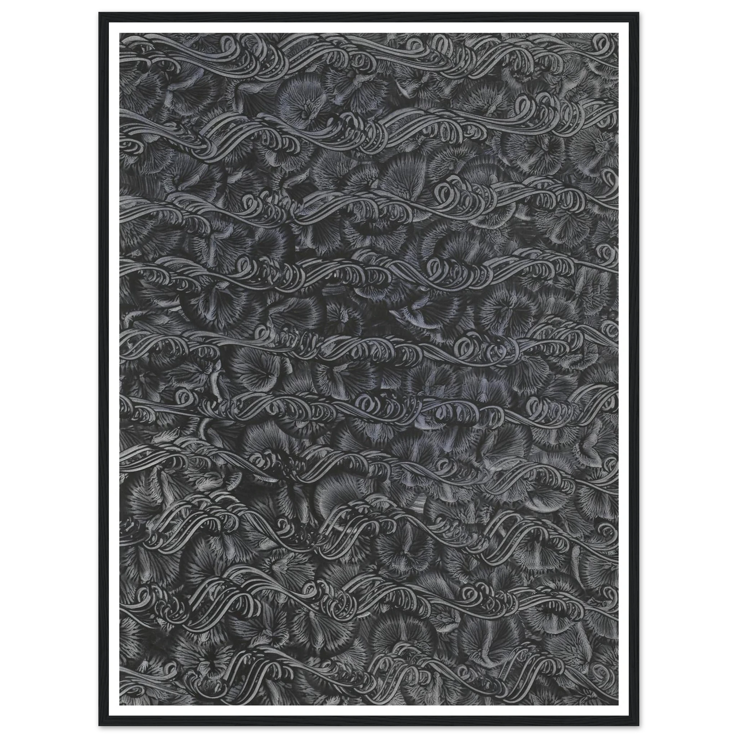 Kleisterpapier mit Verdrängungsdekor (1890 - 1910) Art Print | Anker Kyster-Quipham Collections