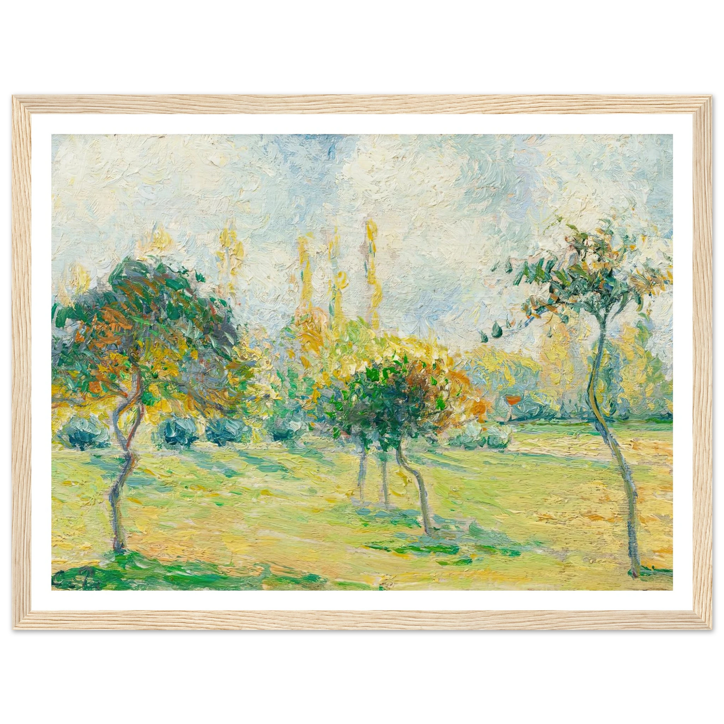 Pommiers, effet d’automne Art Print | Camille Pissarro-Quipham Collections
