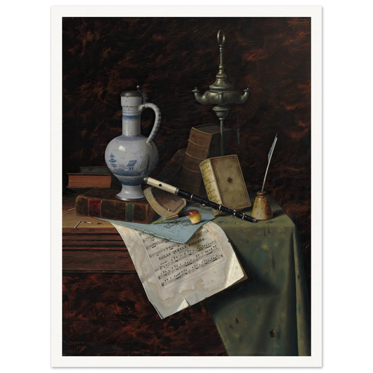 My Gems (1888) Art Print | William Michael Harnett-Quipham Collections
