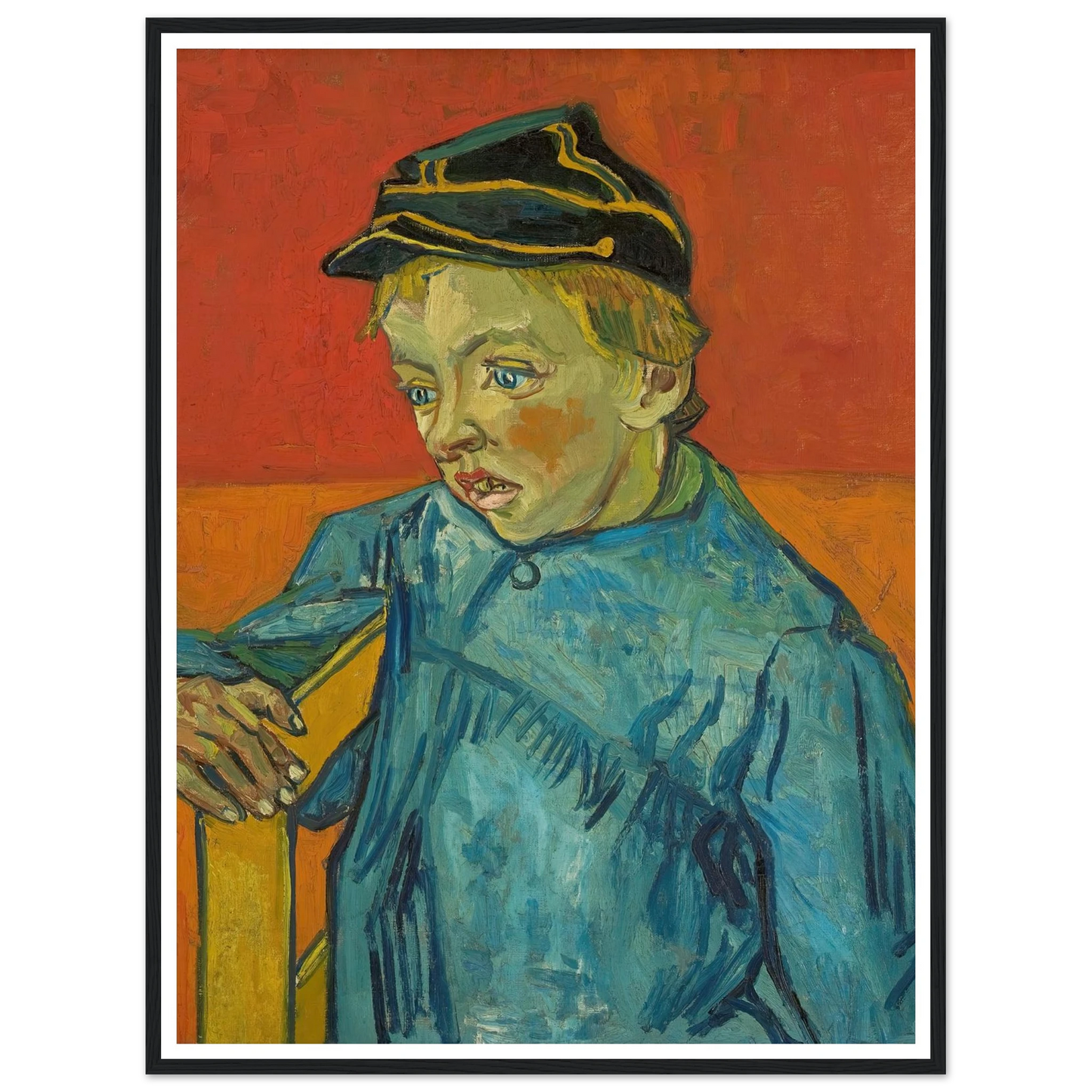 The Schoolboy (Camille Roulin) (1888) Art Print | Vincent van Gogh-Quipham Collections
