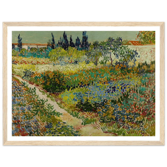 Garden at Arles Art Print | Vincent van Gogh-Quipham Collections