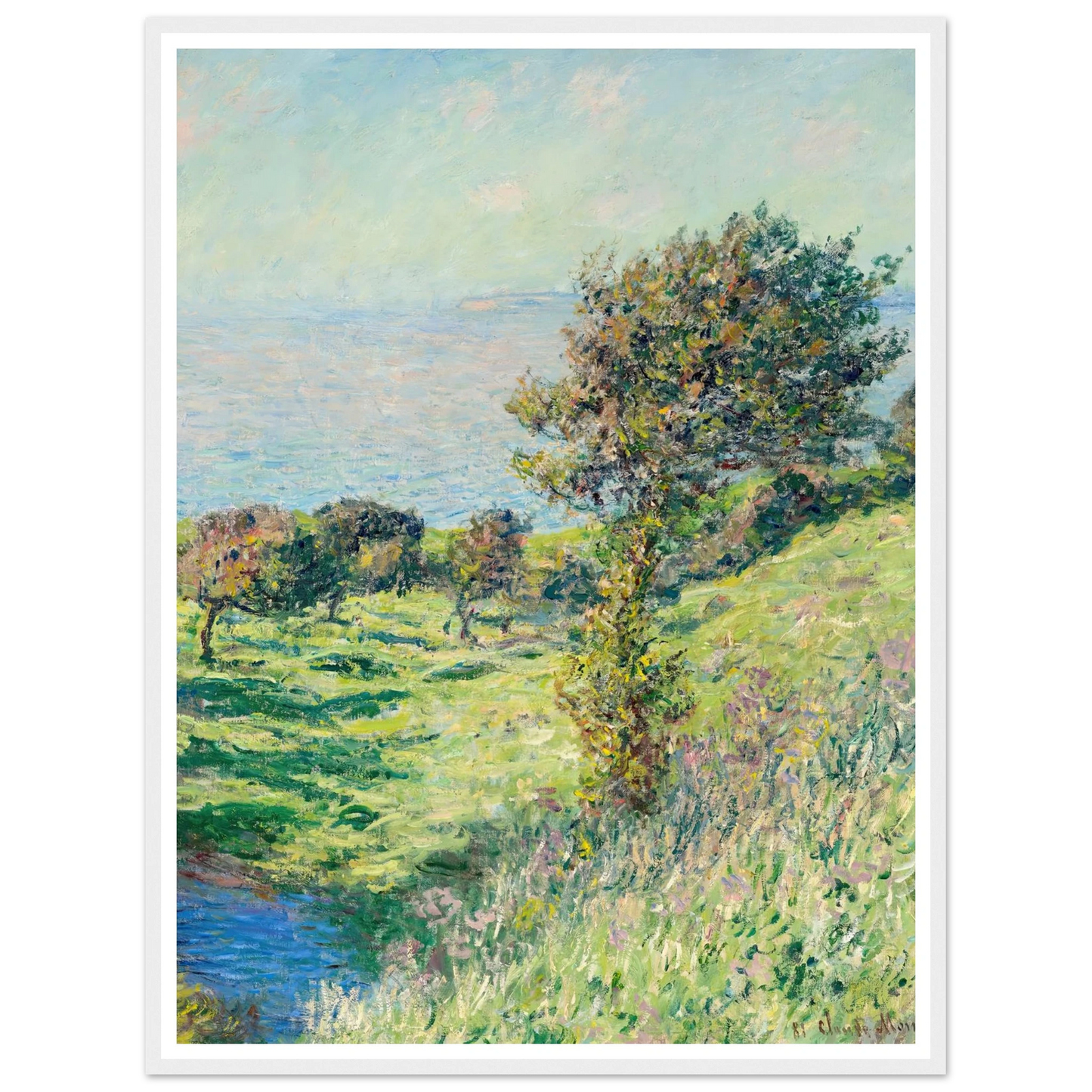Coup de vent (1881) Art Print | Claude Monet-Quipham Collections