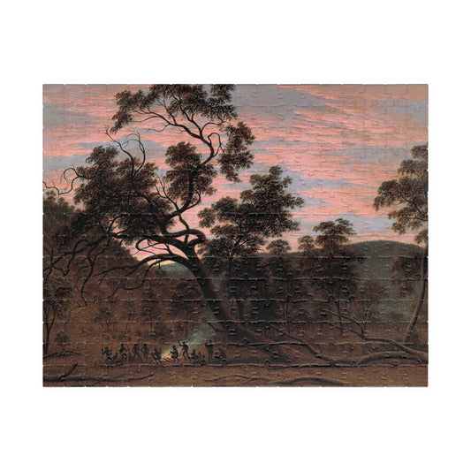 A corroboree of natives in Mills Plains Puzzle | John Glover-Quipham Collections