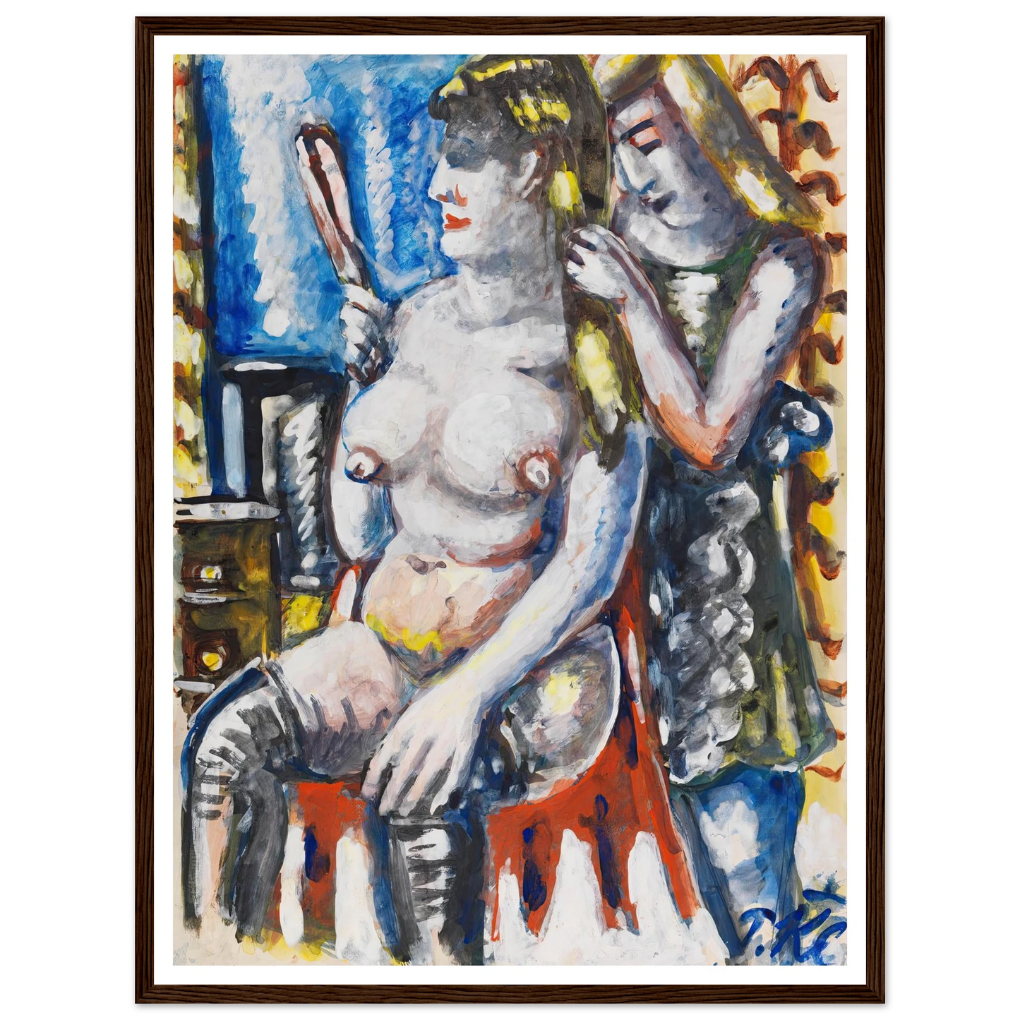 Garderobe (1947) Art Print | Paul Kleinschmidt-Quipham Collections