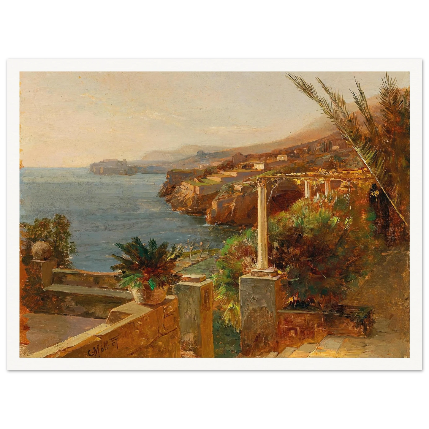 Ragusa (Dubrovnik) (1887) Art Print | Carl Moll-Quipham Collections
