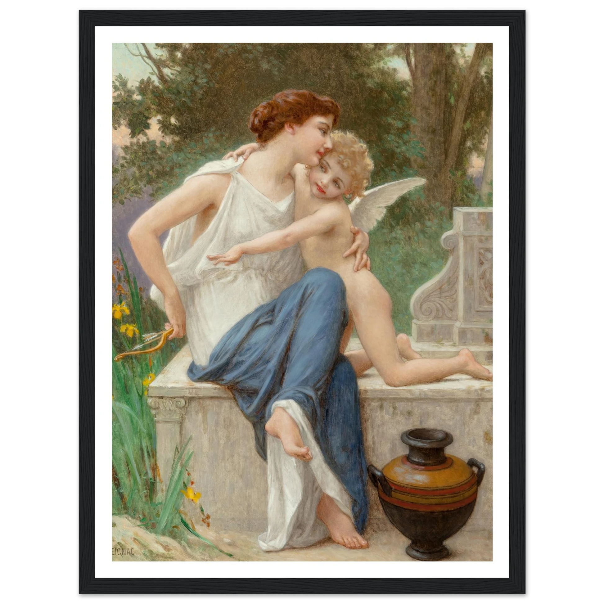 Disarming Cupid Art Print | Guillaume Seignac-Quipham Collections