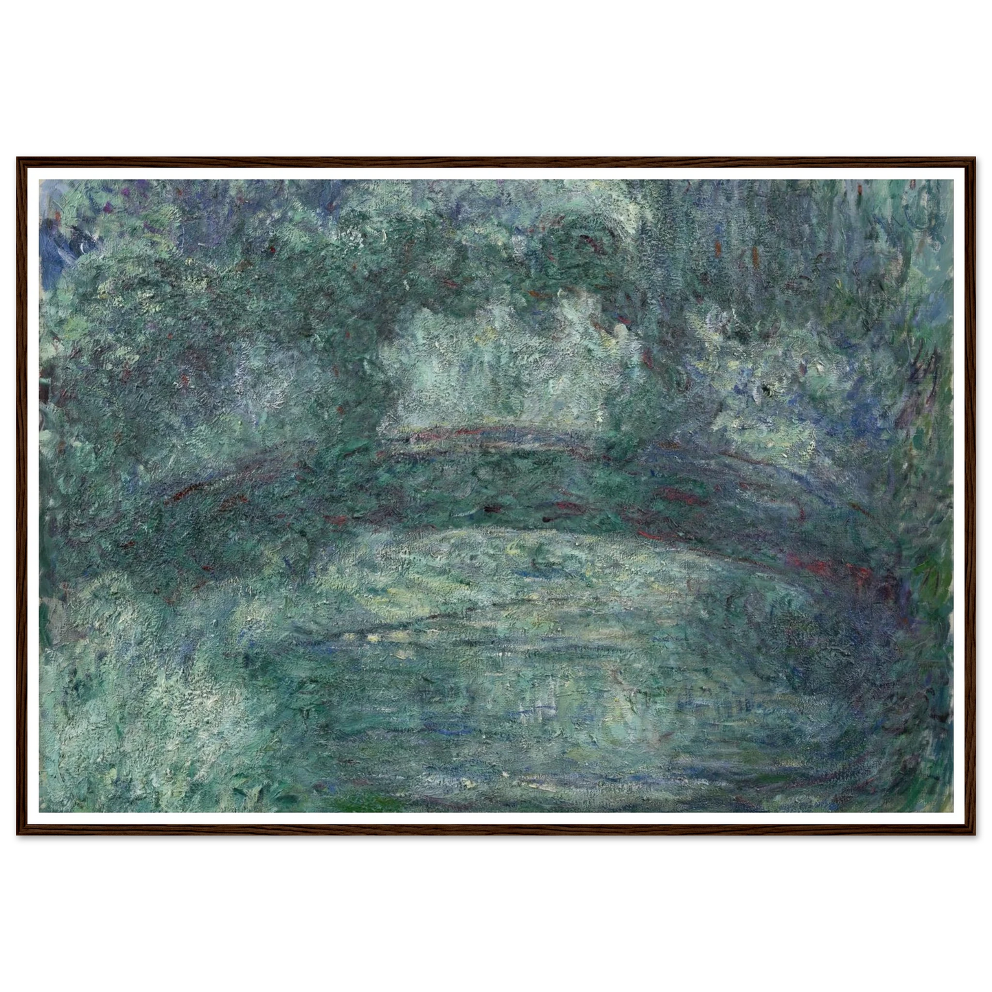 The Japanese bridge (1919-1924) Art Print | Claude Monet-Quipham Collections