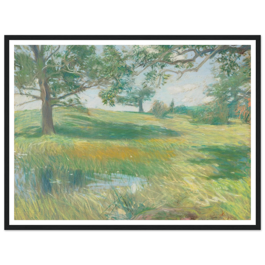 Meadows (circa 1891) Art Print | Childe Hassam-Quipham Collections