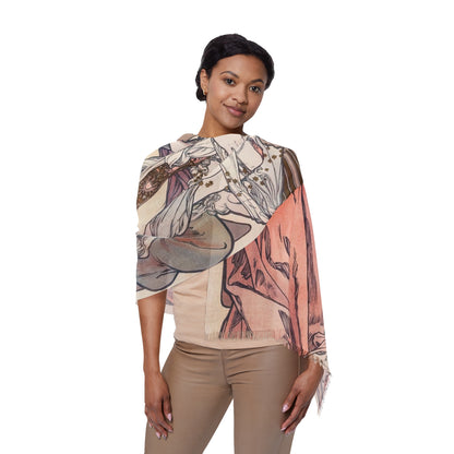 France Advertisement | Alphonse Mucha Scarf – Art Nouveau Scarf-Quipham Collections