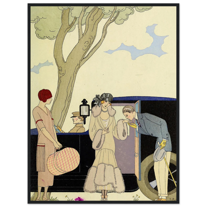 Falbalas et fanfreluches, L’Ensie (1925) Art Print | George Barbier-Quipham Collections