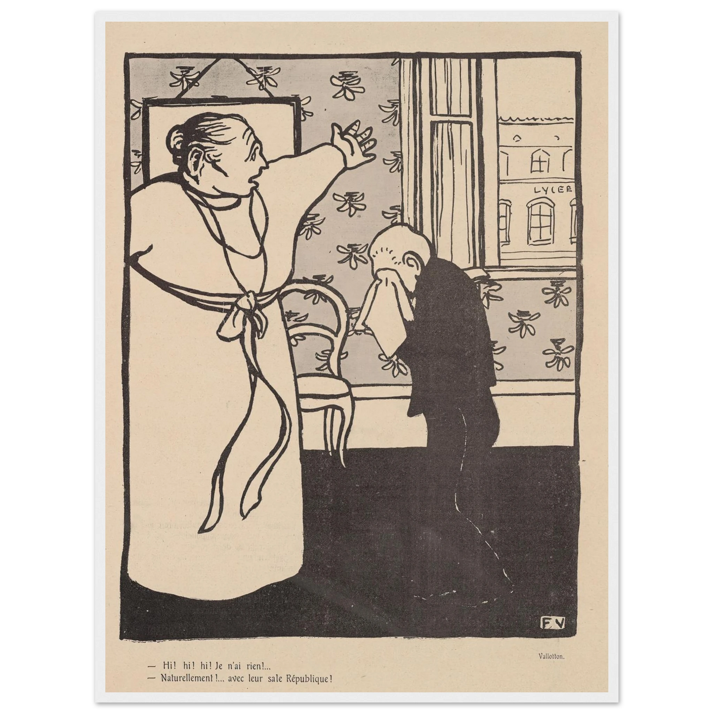 8 août 1903. Art Print | Felix Vallotton-Quipham Collections