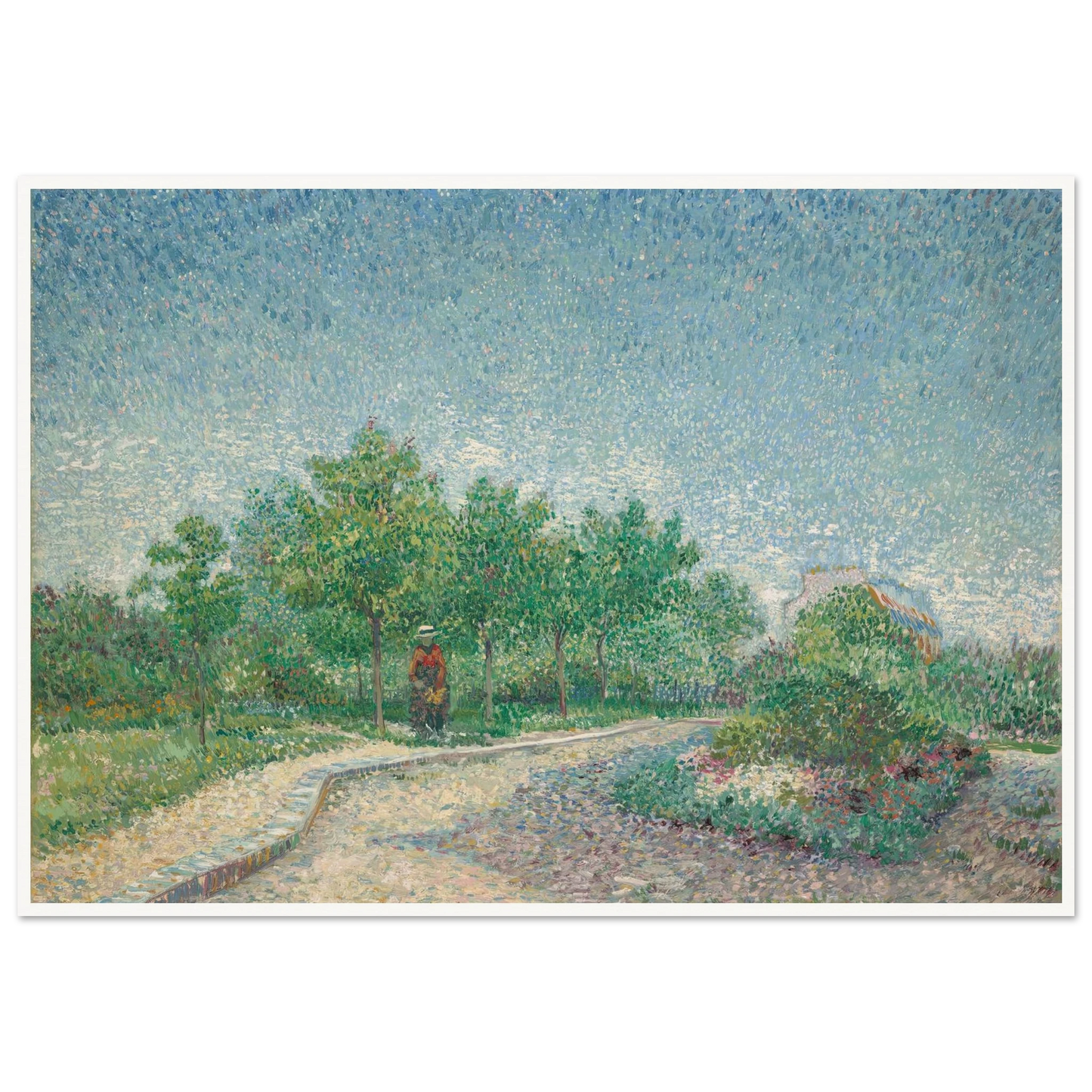 Square Saint-Pierre, Paris (1887) Art Print | Vincent van Gogh-Quipham Collections
