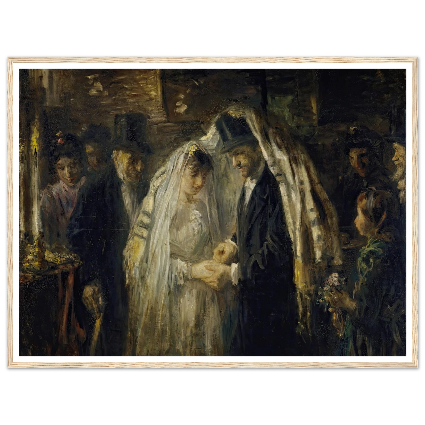 Jewish Wedding (1903) Art Print | Jozef Israels-Quipham Collections