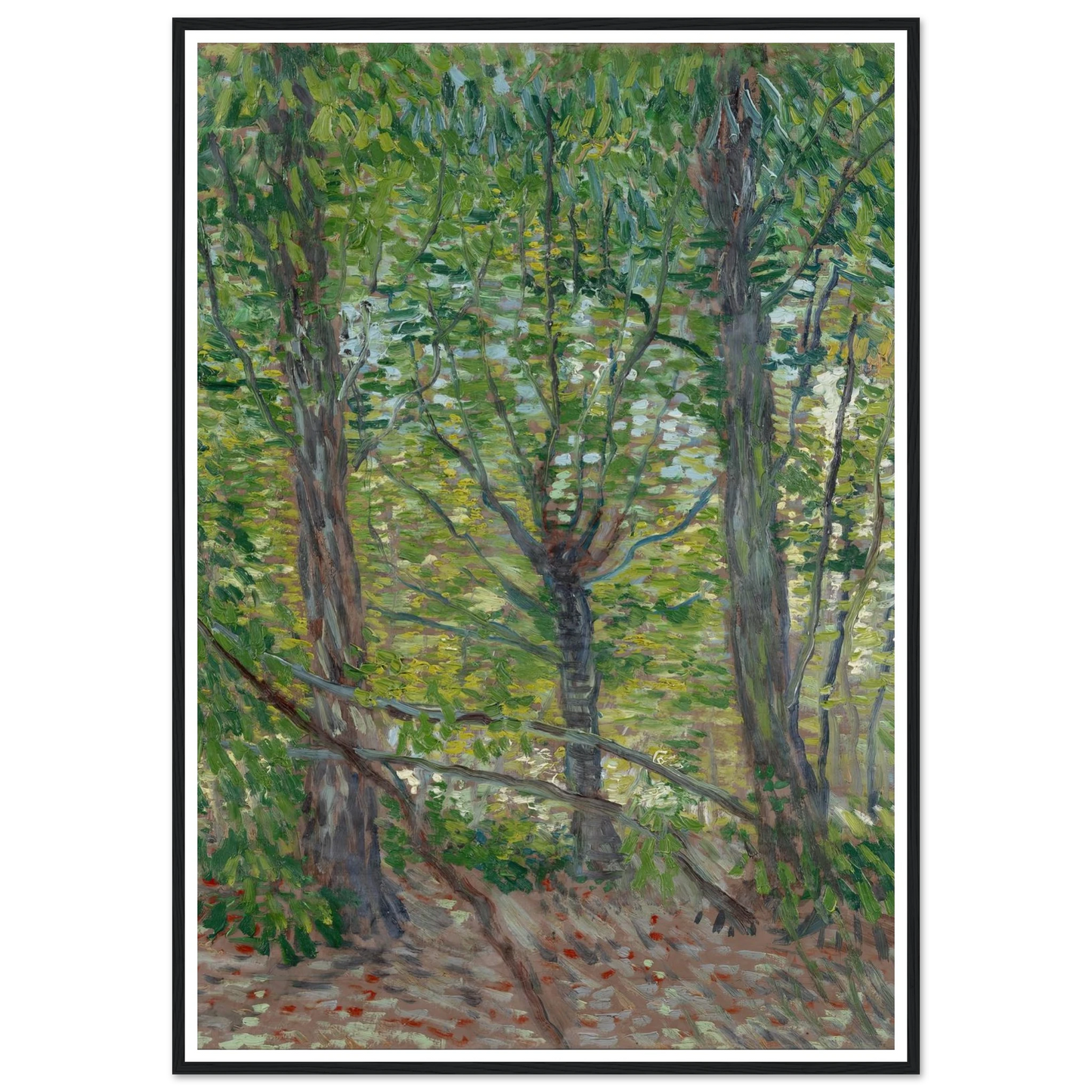 Trees Art Print | Vincent van Gogh-Quipham Collections