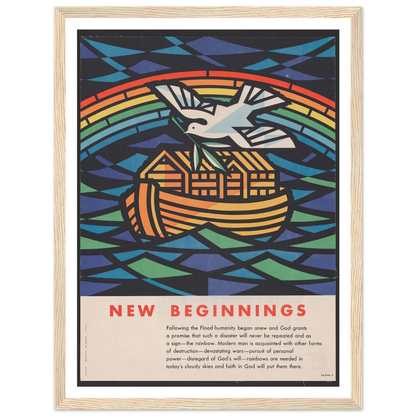 New beginnings (1955) Art Print | Joseph Binder-Quipham Collections