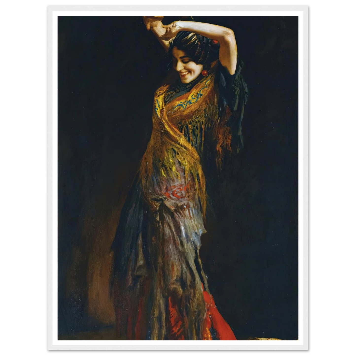 The Flamenco Dancer Art Print | Leopold Schmutzler-Quipham Collections