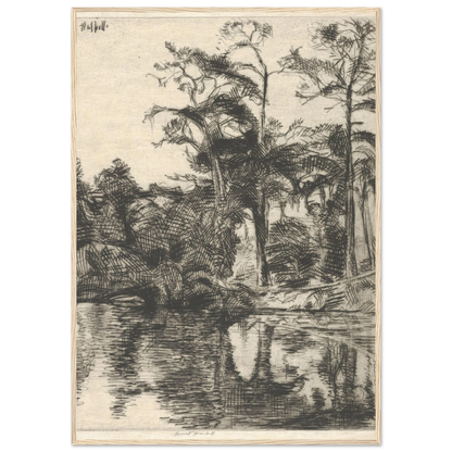 Alligator Pool (1914) Art Print | Ernest Haskell-Quipham Collections