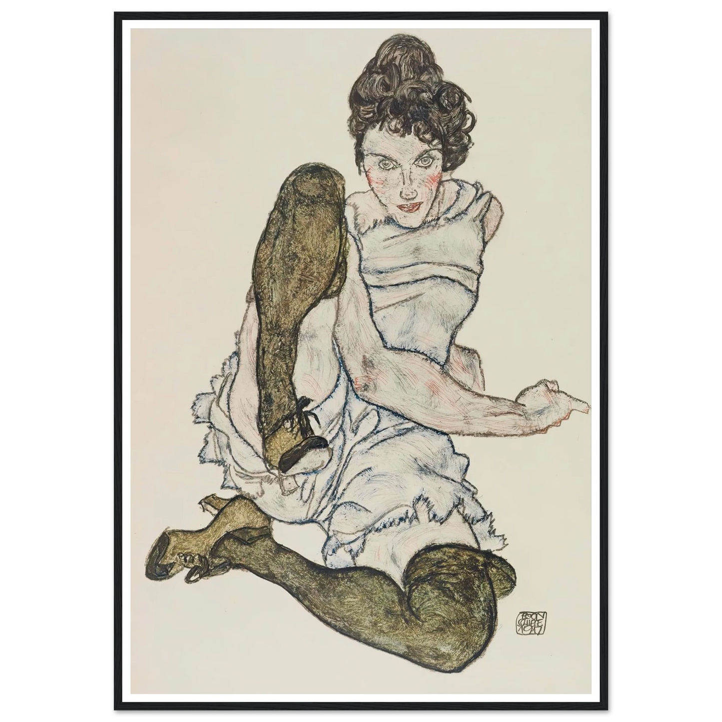 Handzeichnungen (1920) Art Print | Egon Schiele-Quipham Collections