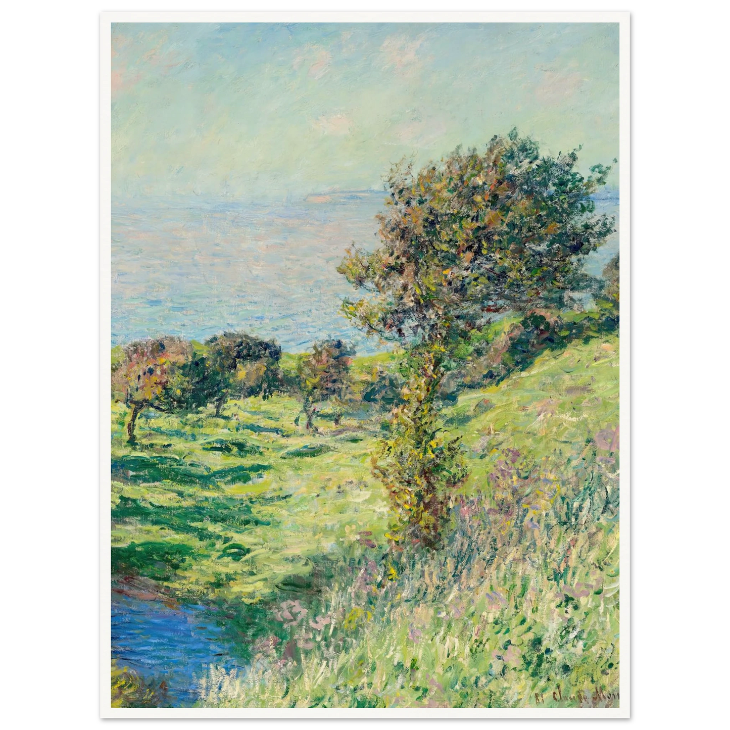 Coup de vent (1881) Art Print | Claude Monet-Quipham Collections