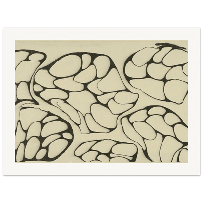 Adermarmorpapier (1903 - 1907) Art Print | Josef Hoffmann-Quipham Collections