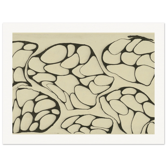 Adermarmorpapier (1903 - 1907) Art Print | Josef Hoffmann-Quipham Collections