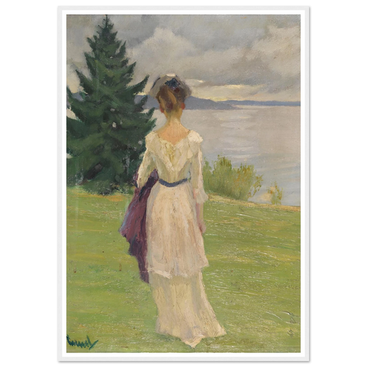 After the rain, early (1910) Art Print | Edward Cucue-Quipham Collections