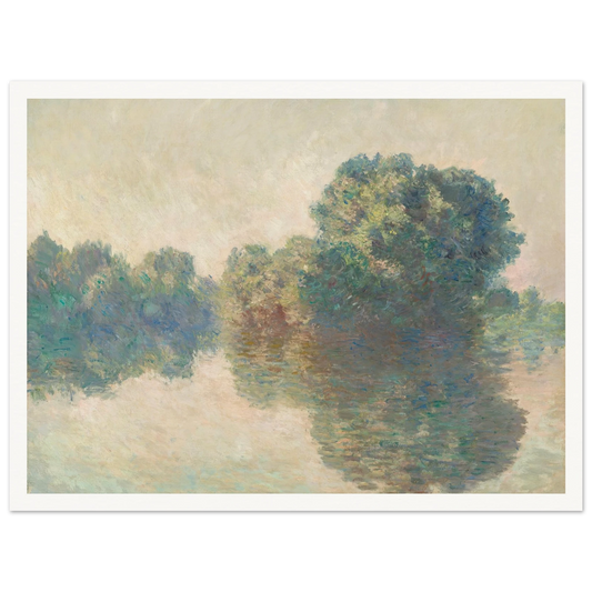 The Seine at Giverny (1897) Art Print | Claude Monet-Quipham Collections