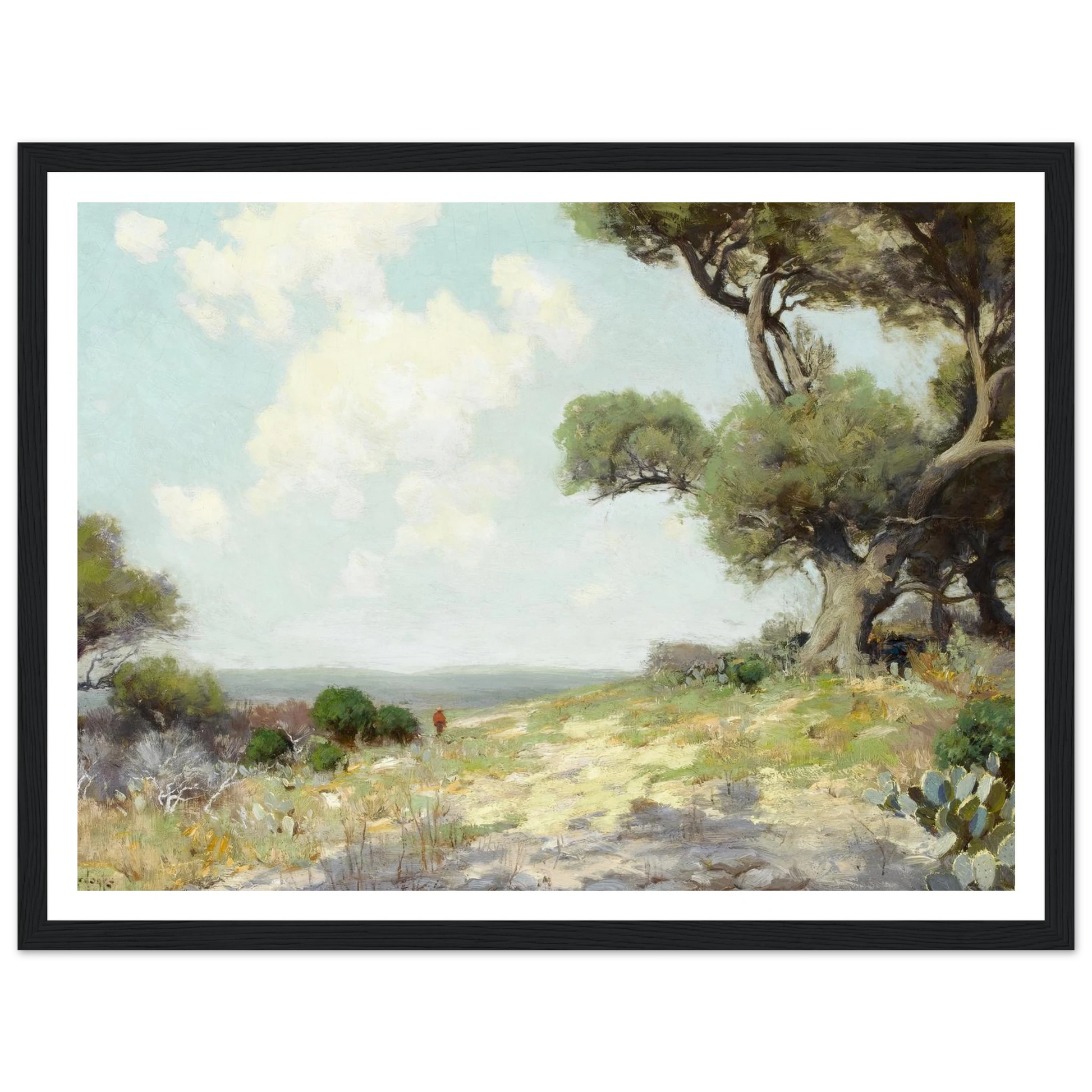In the Hills — Southwest Texas (1912) Art Print | Julian Onderdonk-Quipham Collections