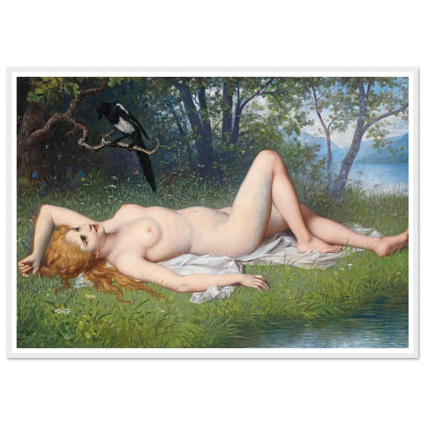 Die Elster Art Print | Carl Schweninger Jr-Quipham Collections