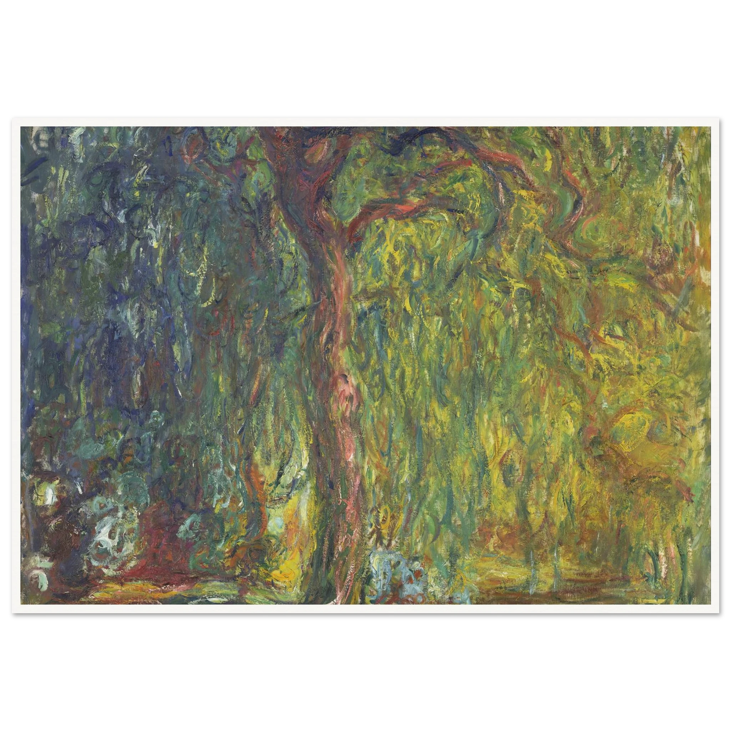 Weeping Willow (1918–19) Art Print | Claude Monet-Quipham Collections