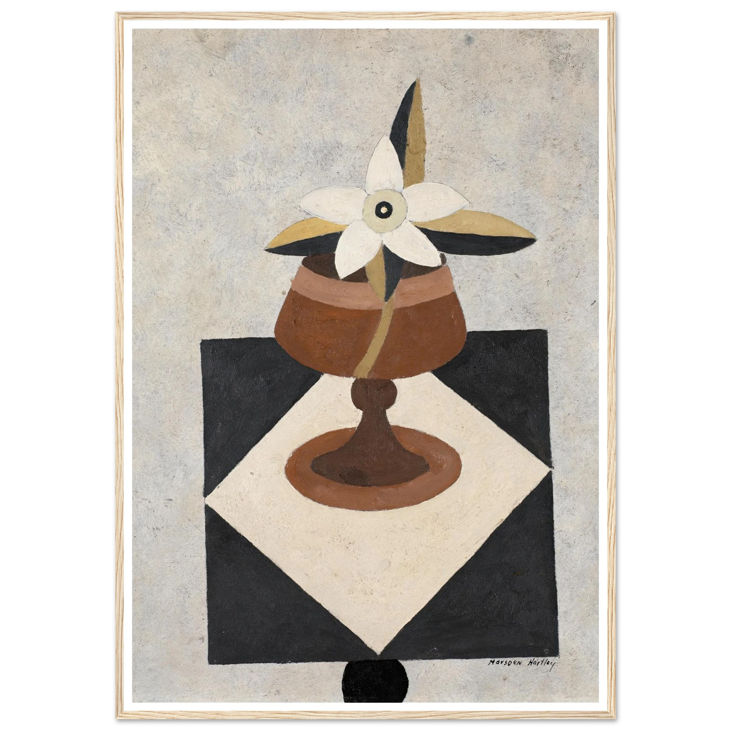 Flowerpiece (1916) Art Print | Marsden Hartley-Quipham Collections