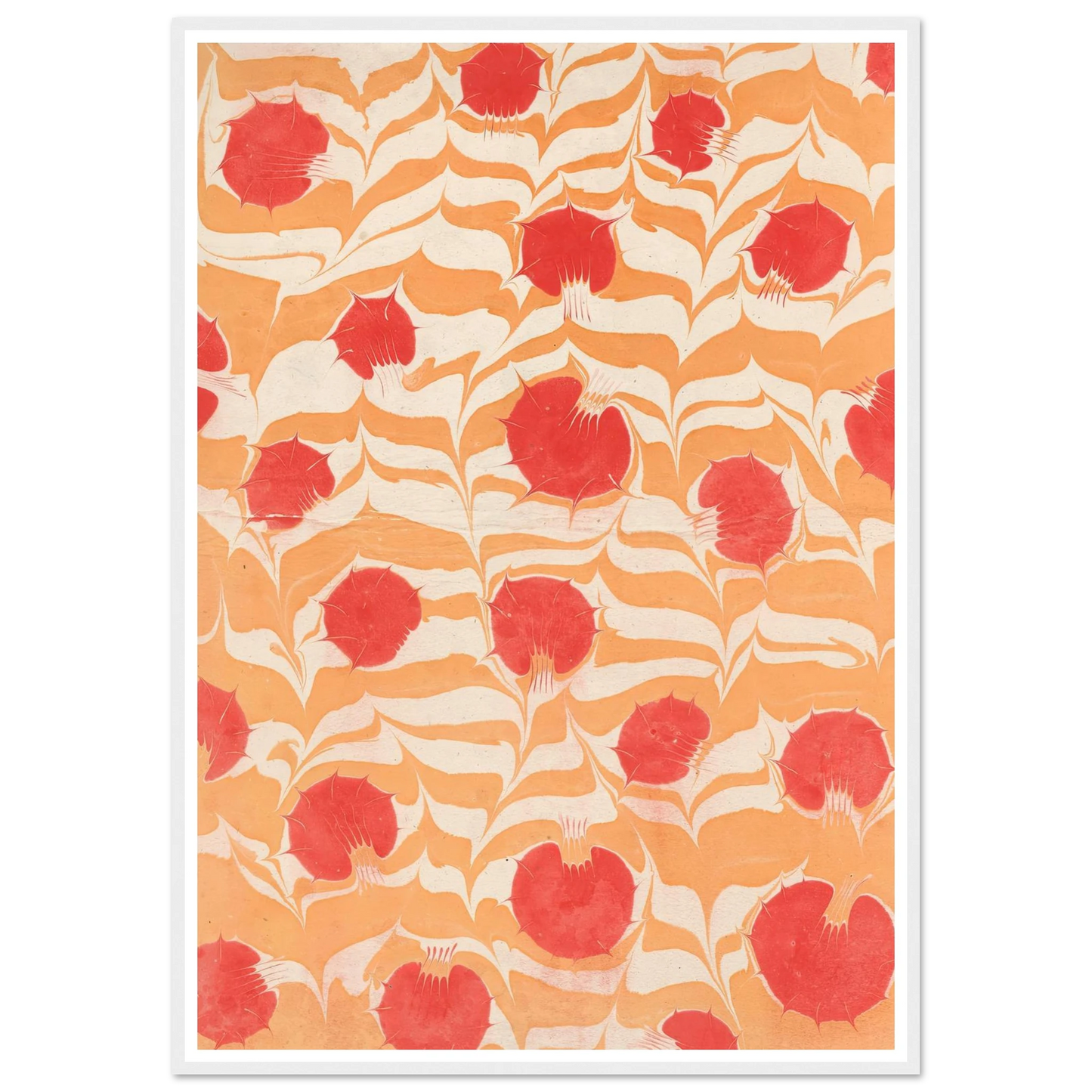 Marmorpapier (1900 - 1921) Art Print | Franz Weisse-Quipham Collections