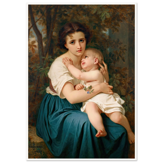 Thoughts of the Future (1864) Art Print | Hugues Merle-Quipham Collections