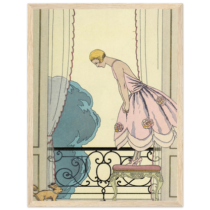 Falbalas et fanfreluches, La Souris (1925) Art Print | George Barbier-Quipham Collections