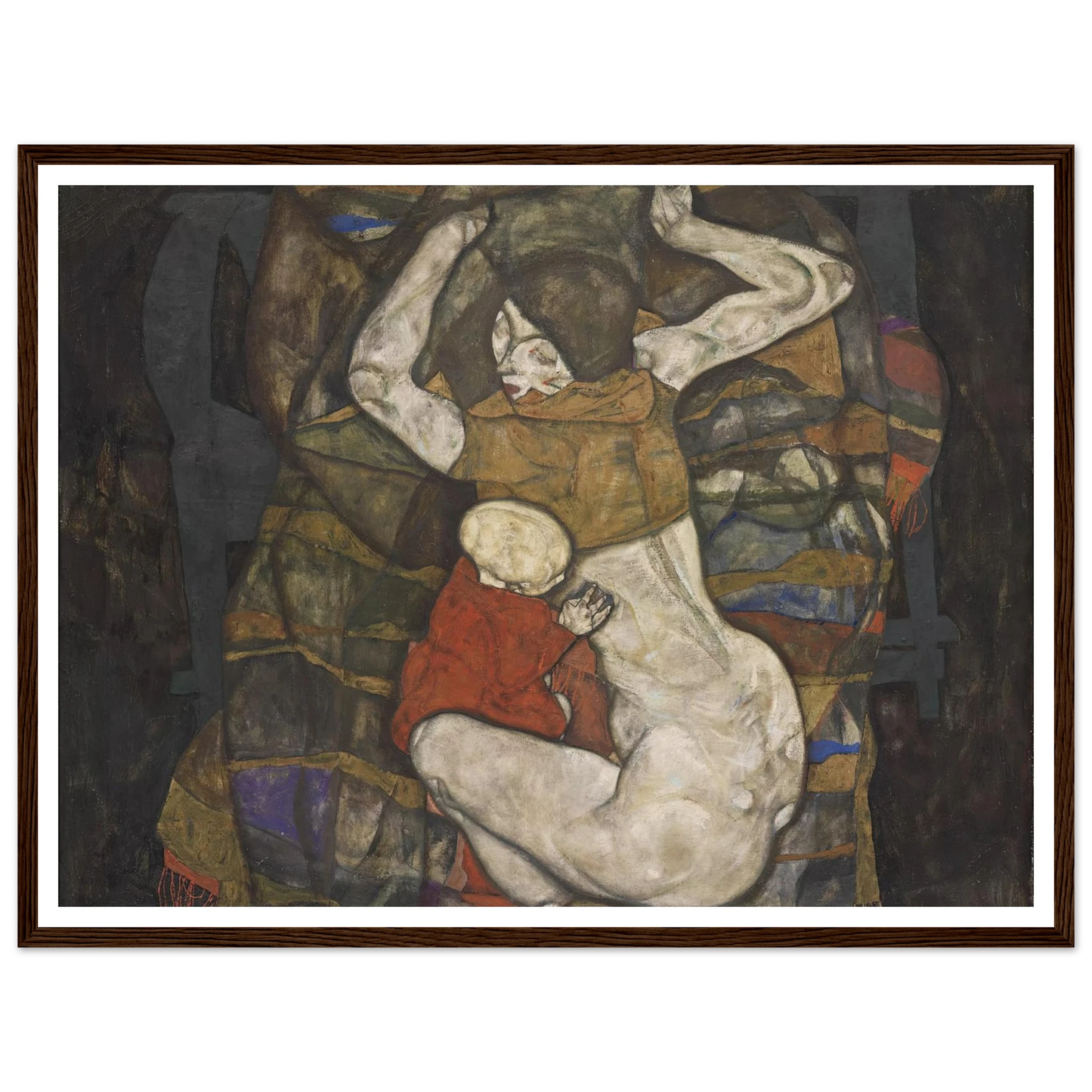 Junge Mutter (1914) Art Print | Egon Schiele-Quipham Collections