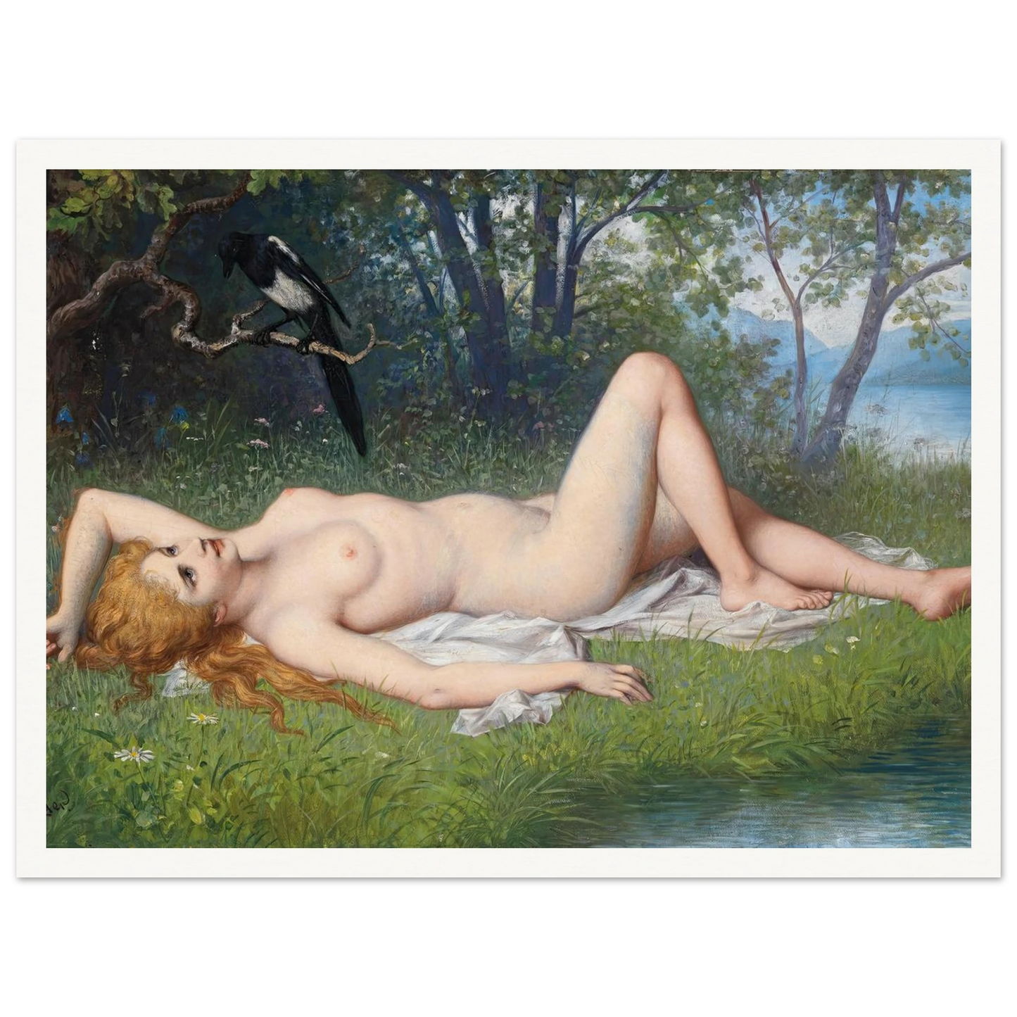 Die Elster Art Print | Carl Schweninger Jr-Quipham Collections