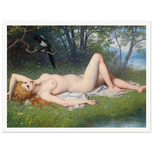 Die Elster Art Print | Carl Schweninger Jr-Quipham Collections